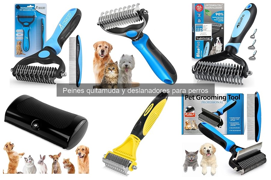 Errores comunes al usar peines quitamuda para perros