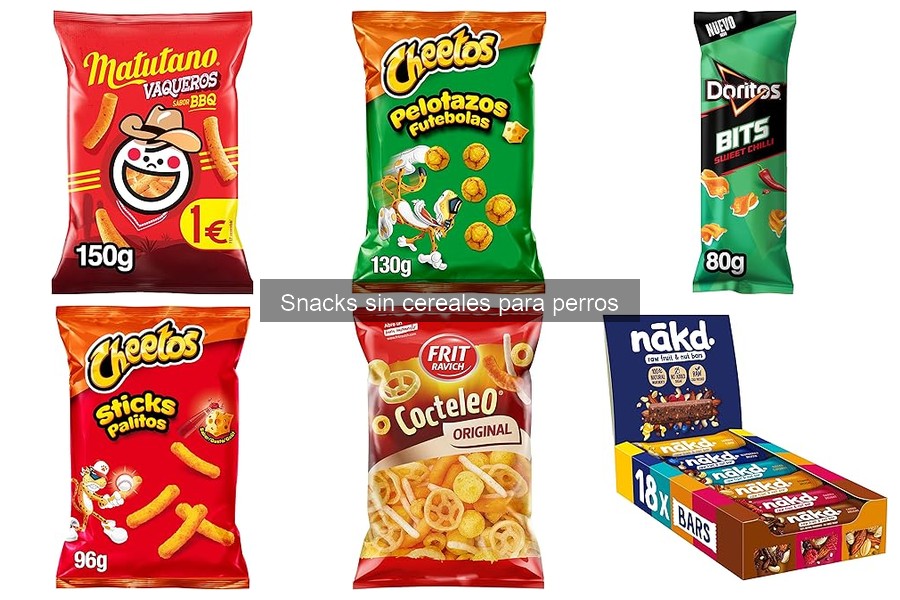 Errores comunes al usar snacks sin cereales para perros