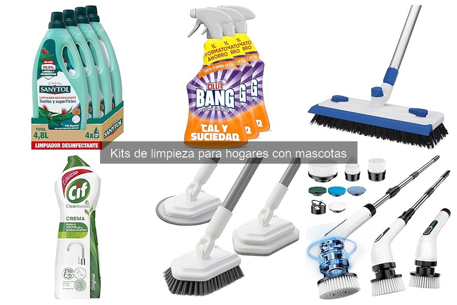 Errores comunes en kits de limpieza para mascotas