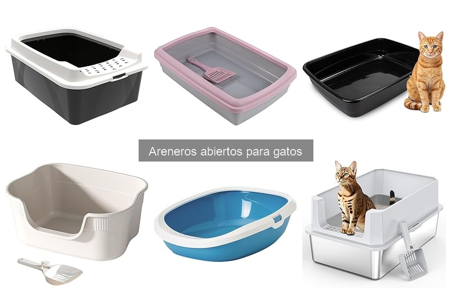 Guía de compra de areneros abiertos para gatos