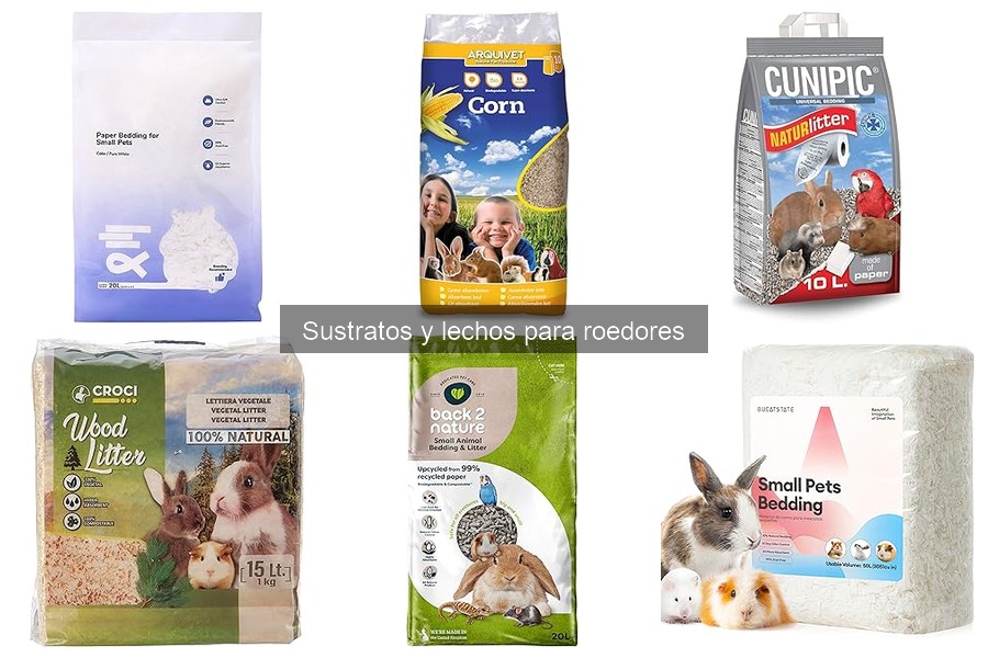 Guía de Compra de Sustratos para Roedores: Mejores Opciones