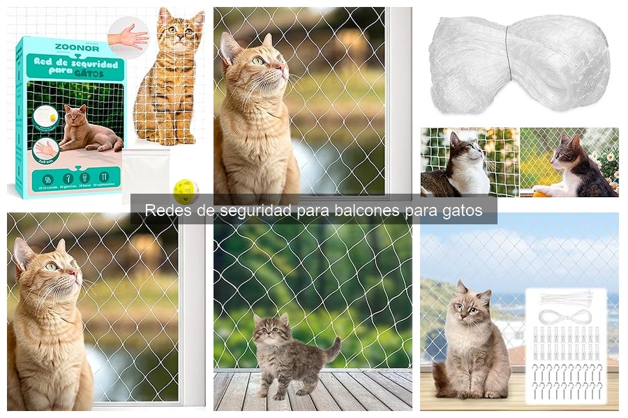 Guía de compra: Redes de seguridad para gatos en balcones