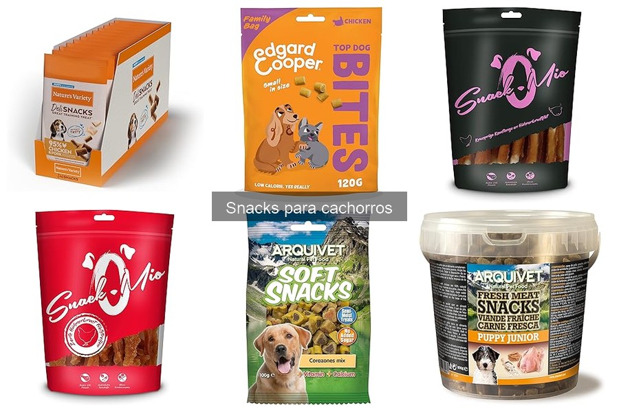 Guía de compra: Snacks ideales para cachorros