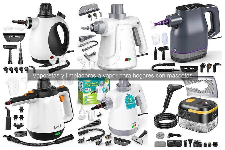 Guía de uso de vaporetas con mascotas en casa