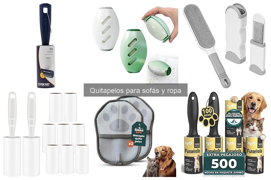 Guía para elegir el quitapelos ideal según tu sofá