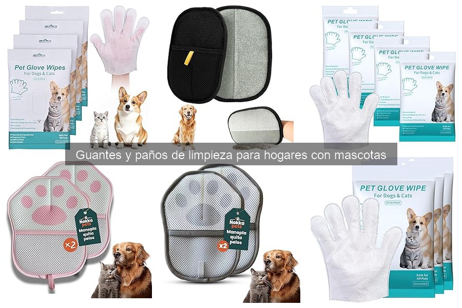 Guía para Elegir los Mejores Guantes de Limpieza para Mascotas