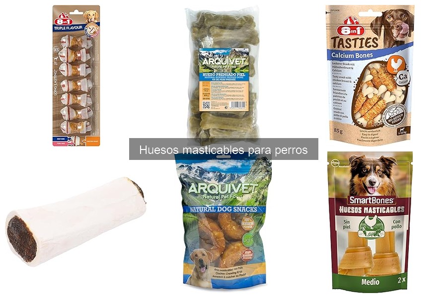 Huesos Masticables para Perros: Beneficios y Composición