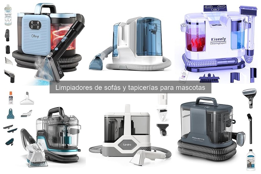 Ingredientes seguros en limpiadores de tapicerías para mascotas