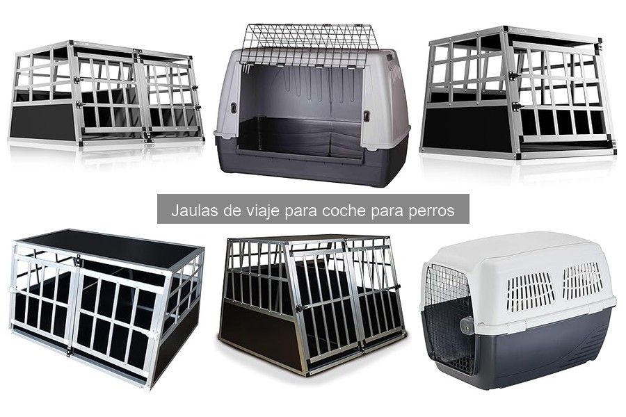 Jaulas de viaje para coche para perros: seguridad y comodidad