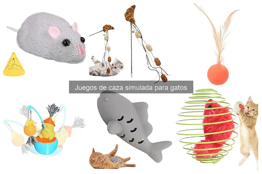 Juegos de caza simulada para gatos: Beneficios y tipos