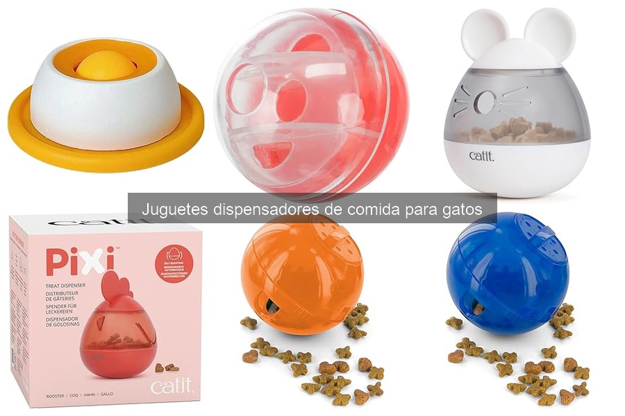 Juguetes dispensadores de comida para gatos: ¿Qué son?