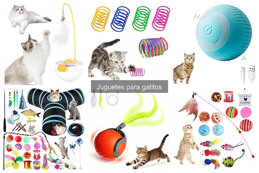 Juguetes más seguros para gatitos: guía de seguridad