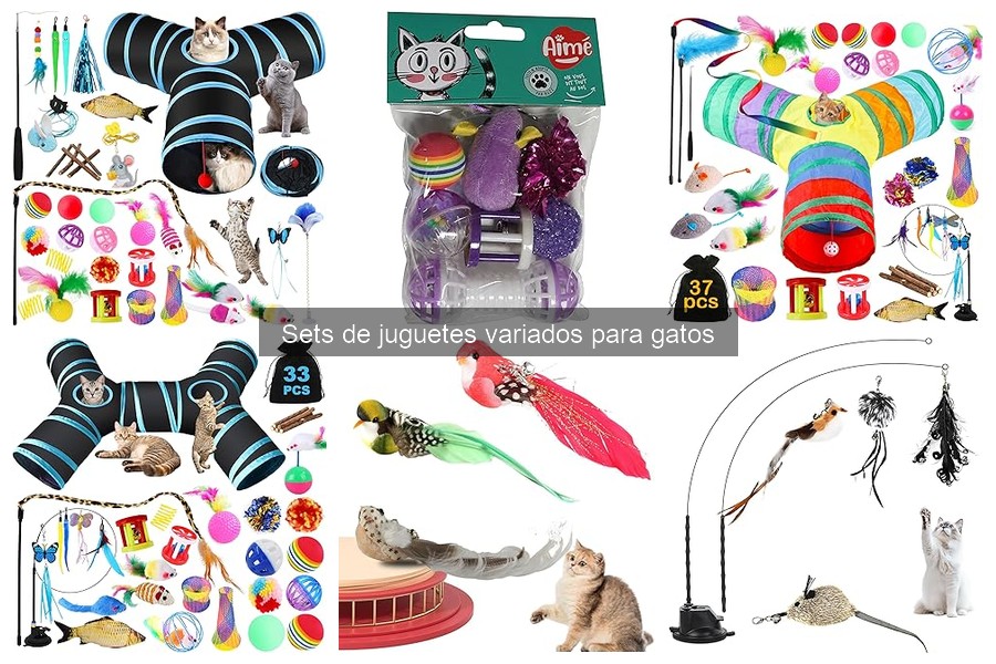 Juguetes para gatos según su edad y tamaño: guía de compra