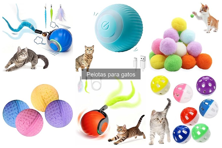 Las Mejores Pelotas para Gatos: Tipos y Beneficios
