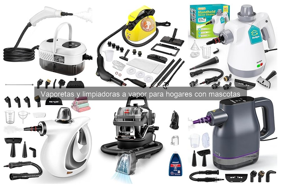 Limpadoras a vapor: Mejores épocas para su uso con mascotas