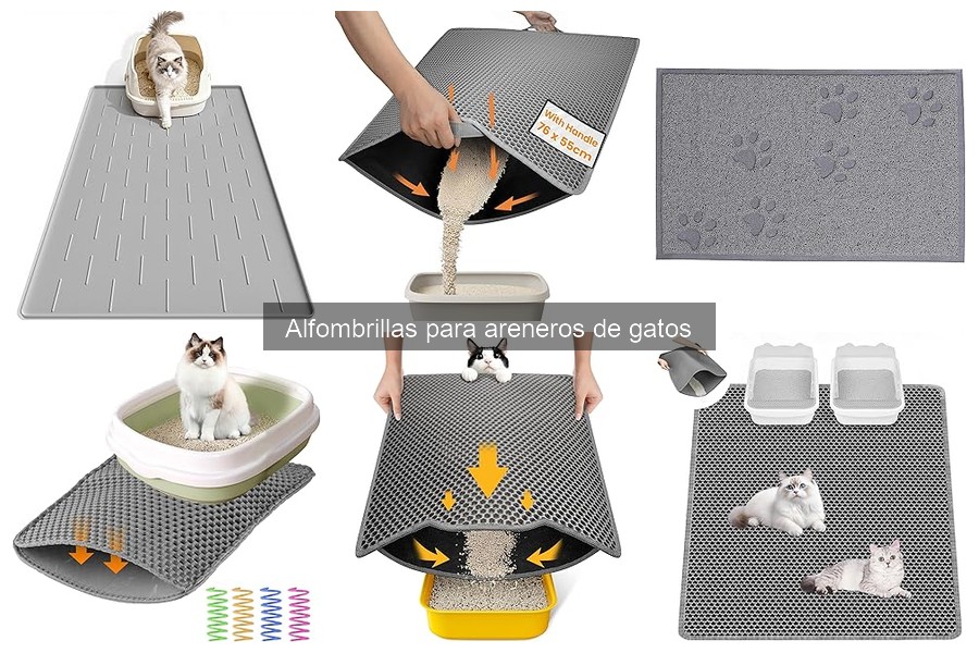 Mejores alfombrillas para areneros de gatos en 2023