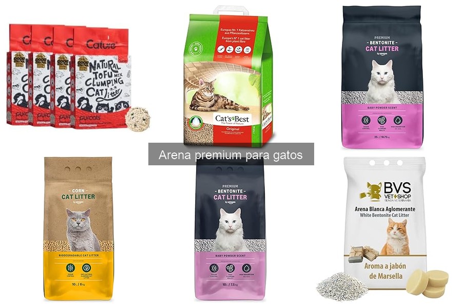 Mejores arenas premium para gatos: comparativa y recomendaciones