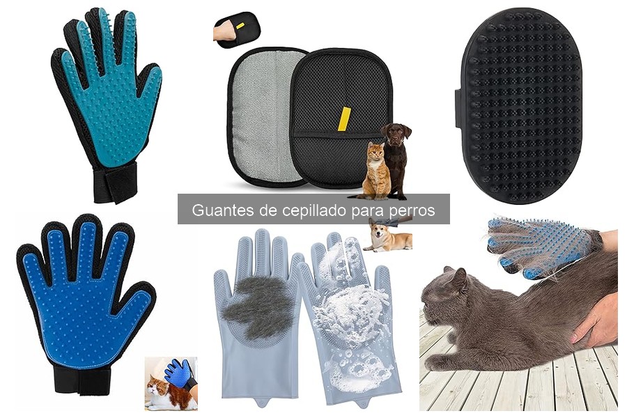 Mejores guantes de cepillado para perros de pelo largo