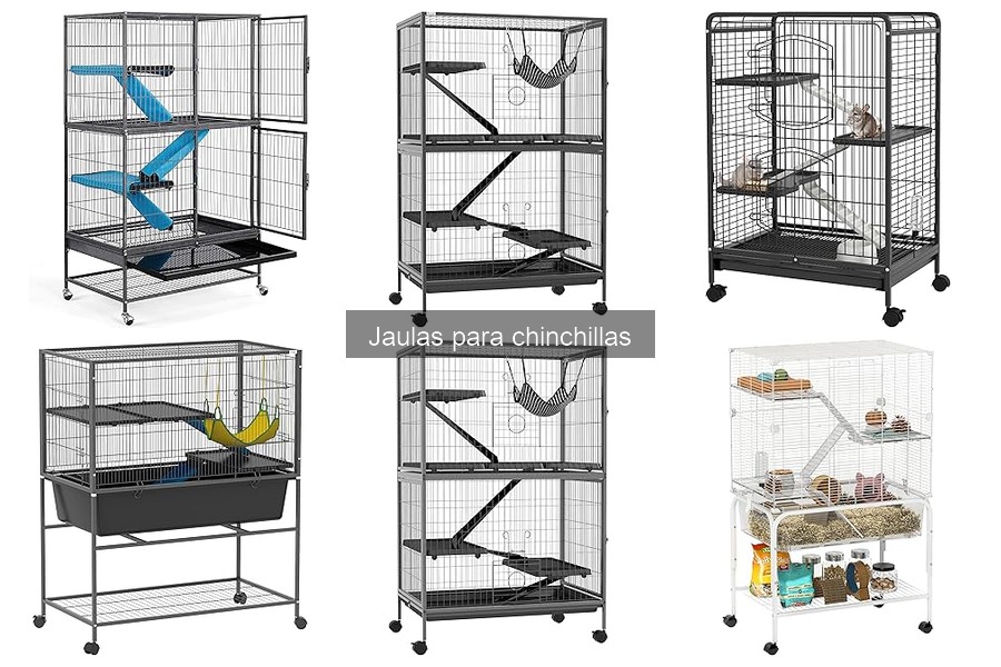 Mejores jaulas para chinchillas según opiniones de usuarios