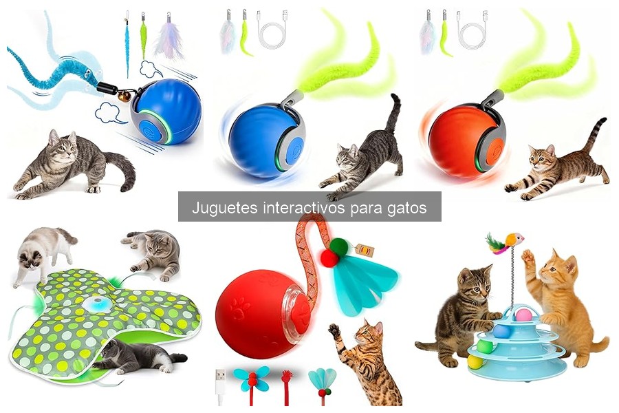 Mejores juguetes interactivos para gatos en 2023
