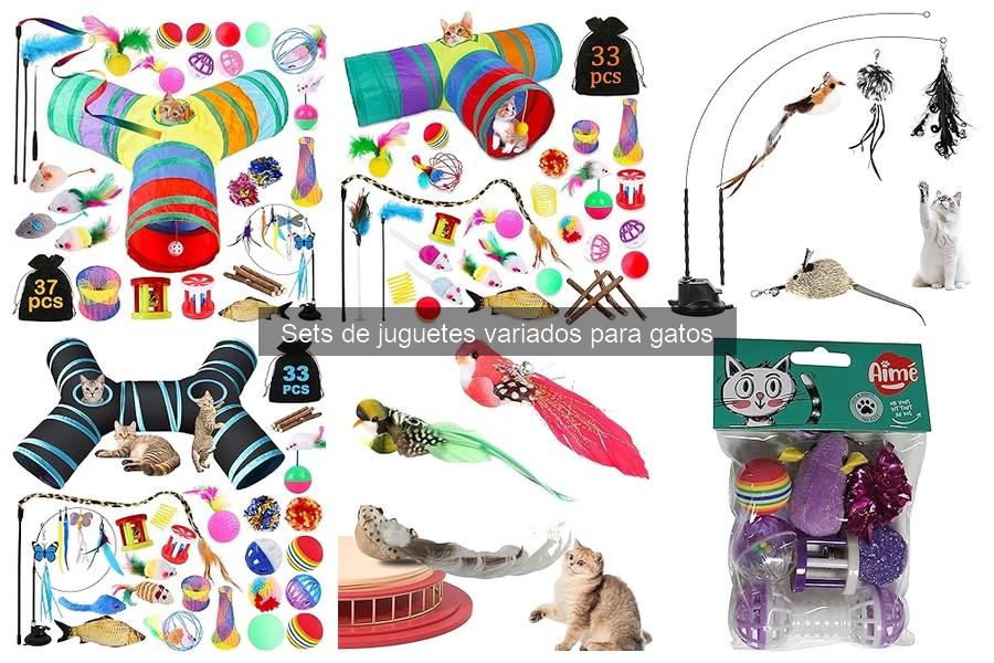 Mejores lugares para comprar sets de juguetes para gatos