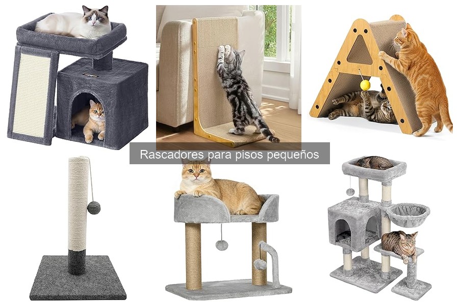 Mejores marcas de rascadores para pisos pequeños