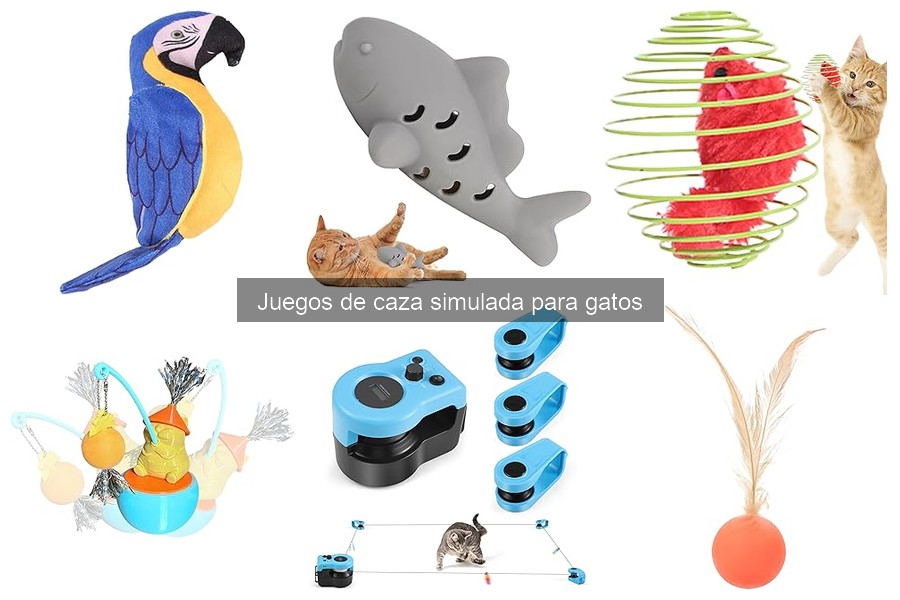Mejores materiales para juegos de caza simulada de gatos
