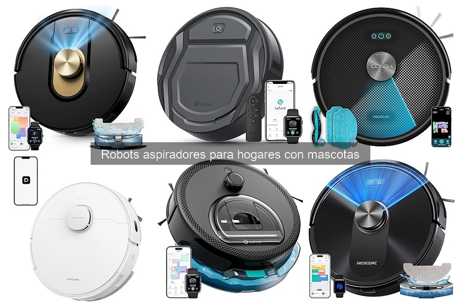 Mejores ofertas en robots aspiradores para mascotas