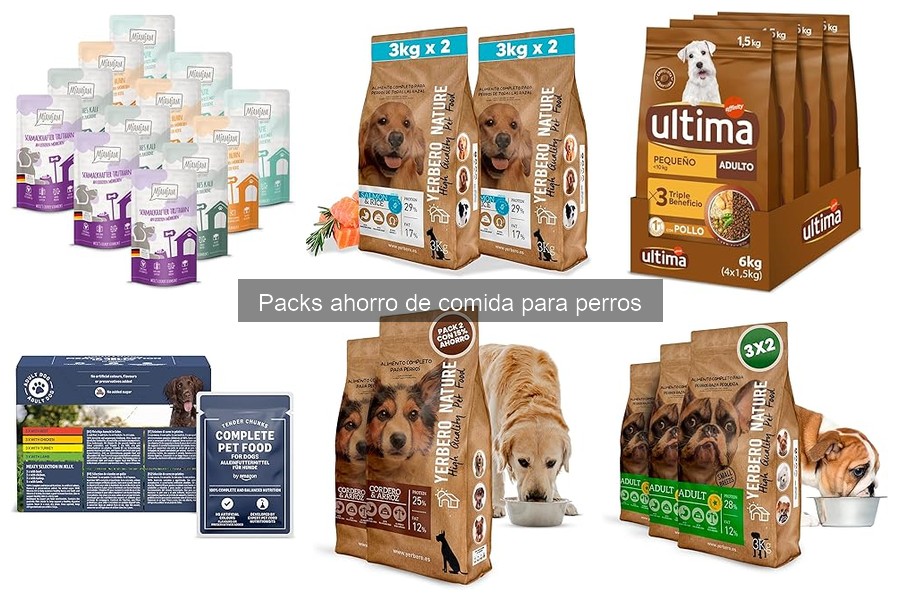 Mejores Packs Ahorro de Comida para Perros por Edad y Tamaño