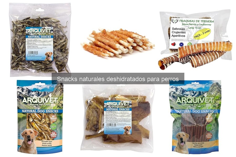 Mejores snacks deshidratados para perros: guía de compra