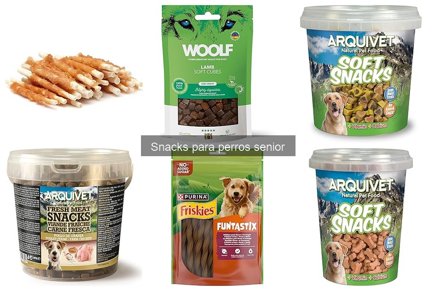 Mejores snacks para perros senior con alergias alimentarias