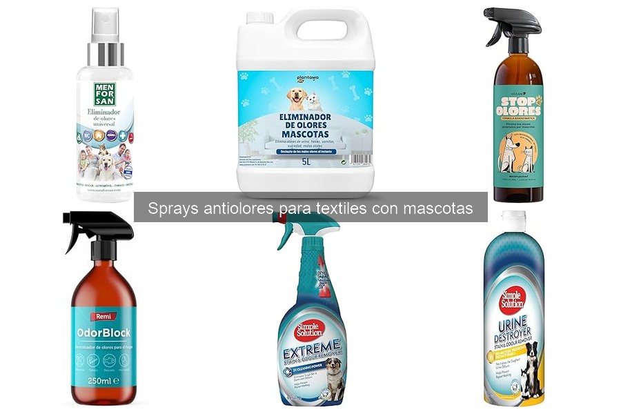 Mejores sprays antiolores para casas con perros y gatos