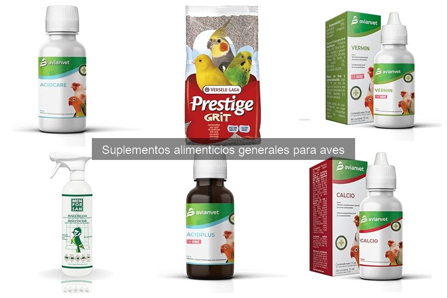 Mejores suplementos alimenticios para canarios en 2023