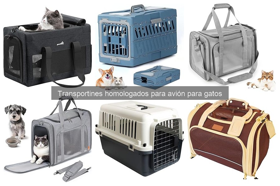 Mejores transportines homologados para avión para gatos 2023