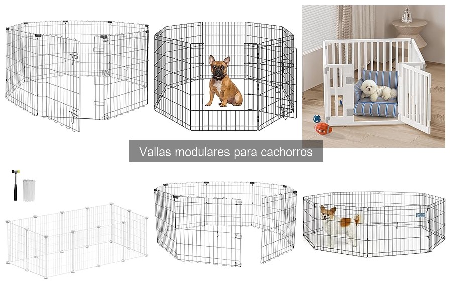 Mejores vallas modulares para cachorros en 2023