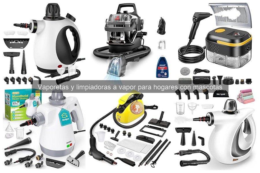 Mejores vaporetas para dueños de perros y gatos