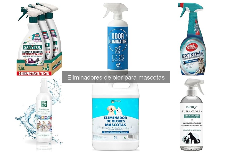 ¿Necesito eliminadores de olor si tengo un perro o gato?