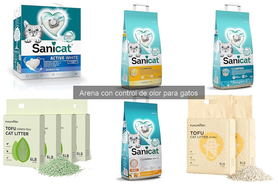 Ofertas y Descuentos en Arena con Control de Olor para Gatos