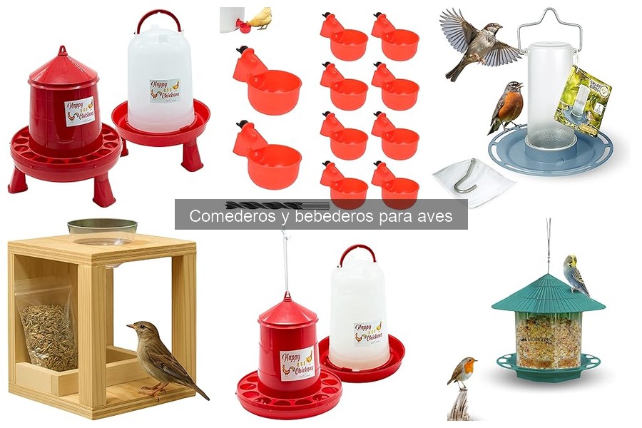 Ofertas y precios de comederos y bebederos para aves en Amazon