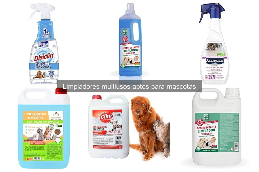 Ofertas y precios de limpiadores multiusos para mascotas