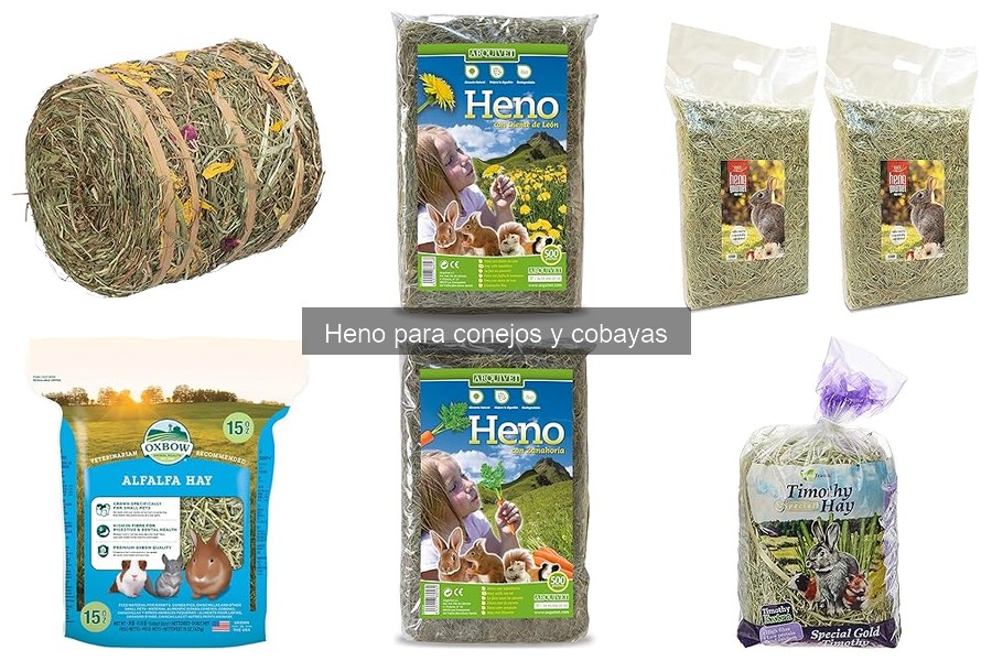 Ofertas y precios del heno para conejos y cobayas