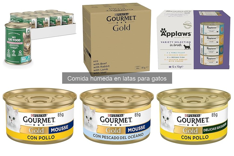 Ofertas y Precios en Comida Húmeda para Gatos en Latas