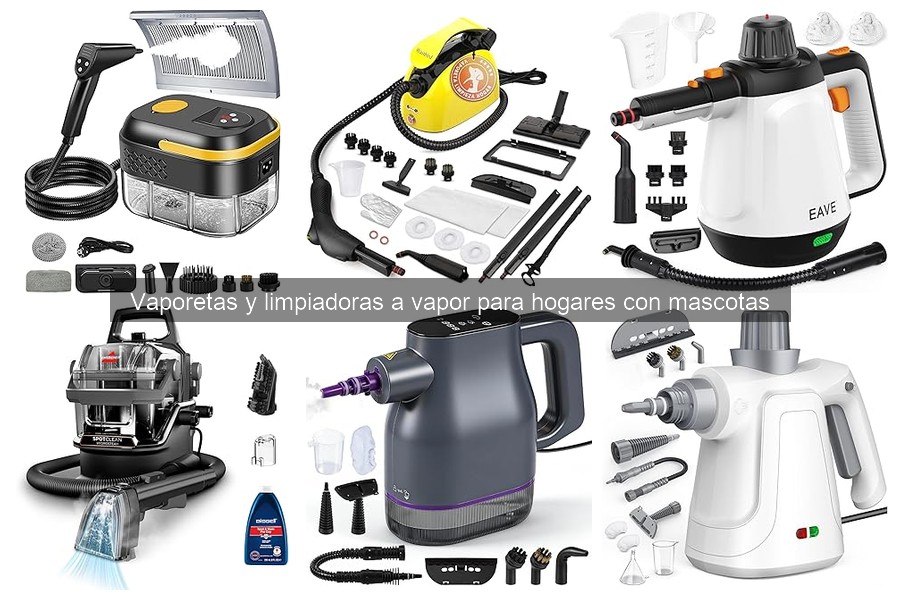 Opiniones de usuarios sobre vaporetas para hogares con mascotas