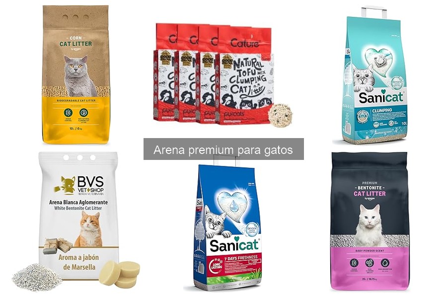 Opiniones sobre arena premium para gatos: top marcas y reseñas