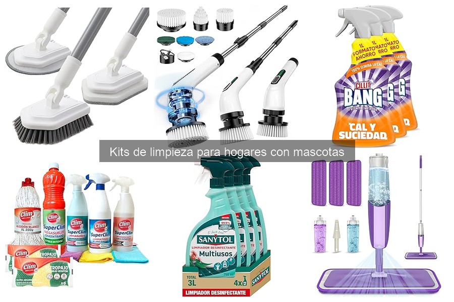 Opiniones sobre los mejores kits de limpieza para mascotas