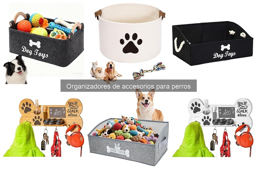 Opiniones sobre los mejores organizadores de accesorios para perros