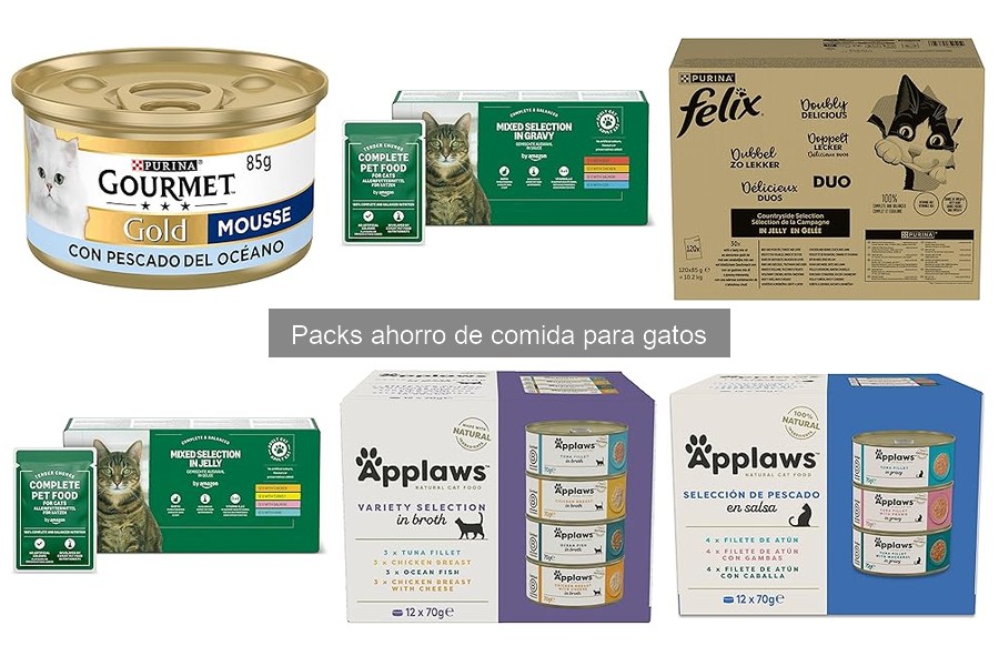 Opiniones sobre Packs de Ahorro de Comida para Gatos