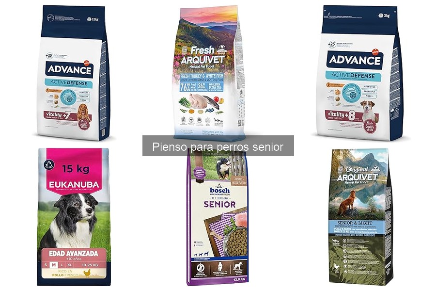 Opiniones sobre Pienso para Perros Senior de Arquivet y Bosch
