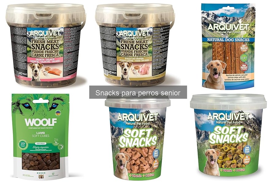 Opiniones sobre Snacks Senior para Perros: Comparativa