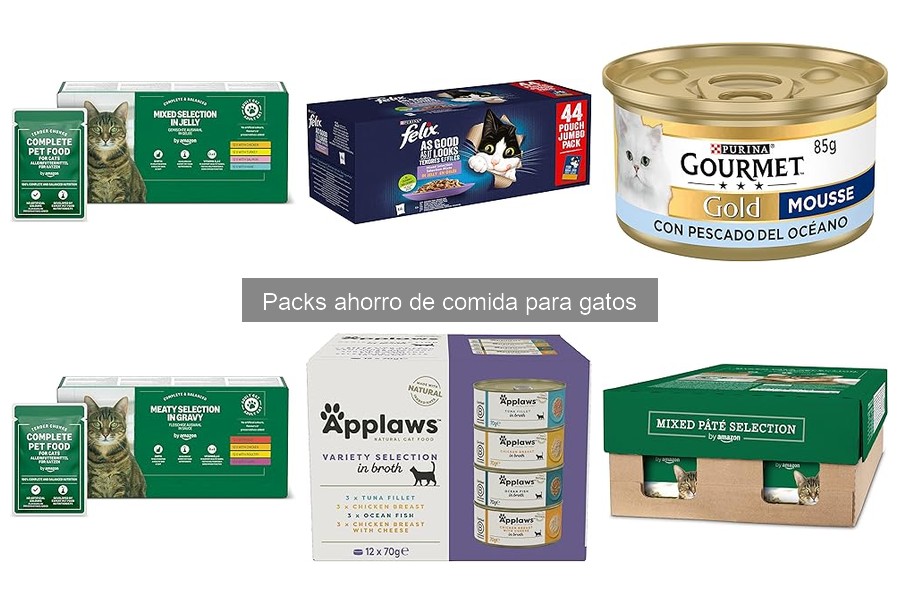 Packs de Ahorro de Comida para Gatos: ¿Qué Son y Ventajas?